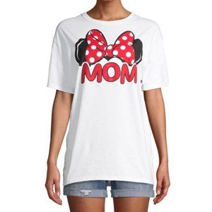 Disney Minnie Mouse MOM T-shirt Size S